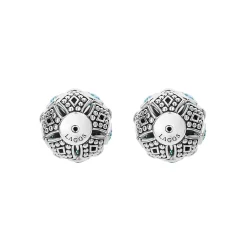 New LAGOS Swiss Blue Topaz Earring Backs