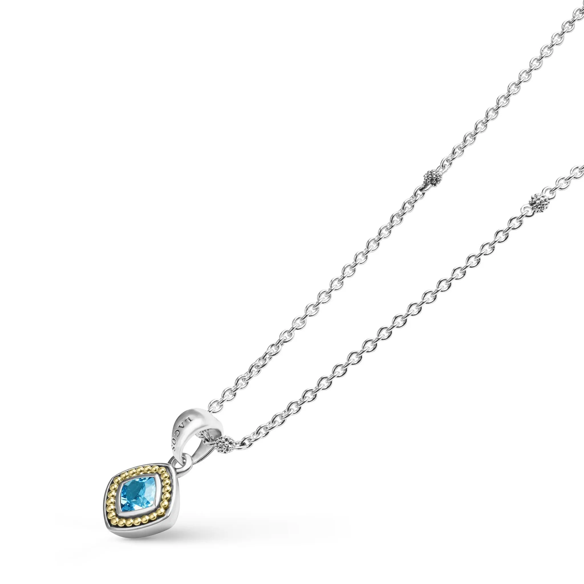 Outlet LAGOS Swiss Blue Topaz Pendant Necklace