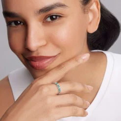Cheap LAGOS Swiss Blue Topaz Stacking Ring