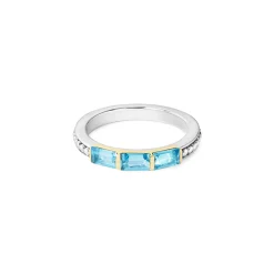 Cheap LAGOS Swiss Blue Topaz Stacking Ring