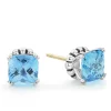 Best LAGOS Swiss Blue Topaz Stud Earrings