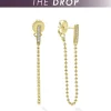 Store LAGOS The Drop 18K Gold And Diamond Drop Earrings
