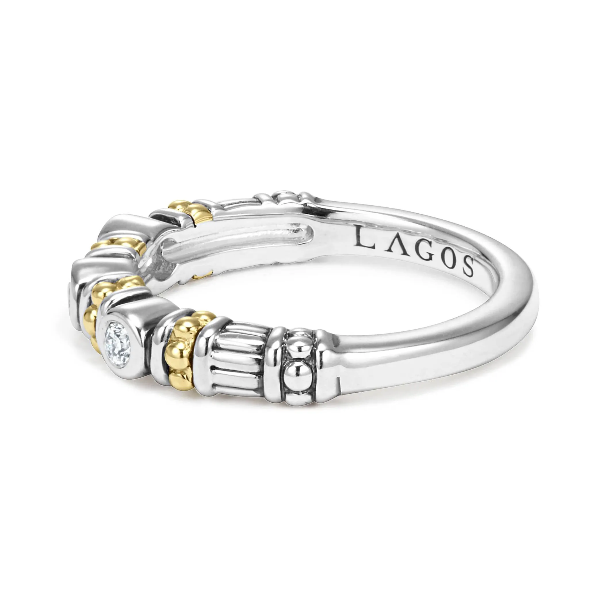 Outlet LAGOS Three Diamond Stacking Ring