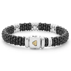 Discount LAGOS Three Station Ceramic Diamond Bracelet | 9Mm