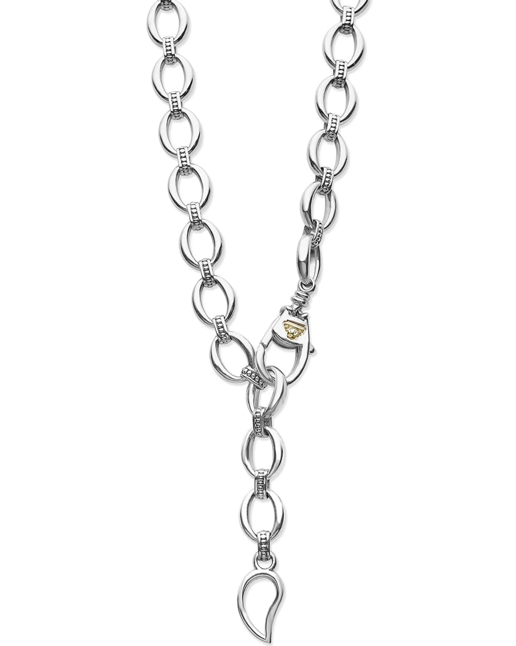 Outlet LAGOS Three Station Diamond Link Necklace