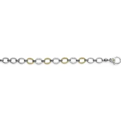 Clearance LAGOS Three Station Diamond Link Bracelet