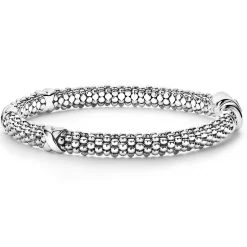 Best Sale LAGOS Three Station X Caviar Bracelet | 6Mm