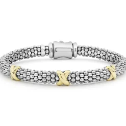 Fashion LAGOS Three Station X Caviar Bracelet | 6Mm