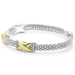 Fashion LAGOS Three Station X Caviar Bracelet | 6Mm