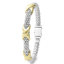 Fashion LAGOS Three Station X Caviar Bracelet | 6Mm