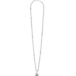 Fashion LAGOS Turquoise Beetle Diamond Pendant Necklace