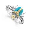 Hot LAGOS Turquoise Beetle Diamond Ring