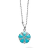 Online LAGOS Turquoise Flower Pendant Necklace