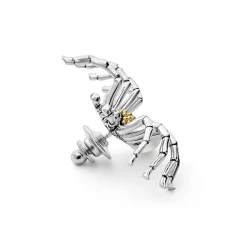 Clearance LAGOS Two Tone Pearl Spider Pin