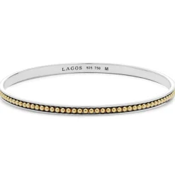 Best LAGOS Two-Tone Caviar Beaded Bangle