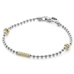 Fashion LAGOS Two-Tone Caviar Beaded Bracelet
