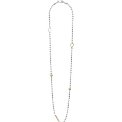 Cheap LAGOS Two-Tone Caviar Beaded Necklace