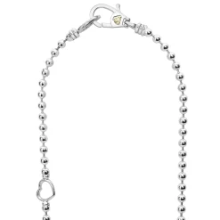 Cheap LAGOS Two-Tone Caviar Beaded Necklace