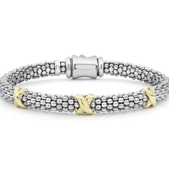 Outlet LAGOS Two-Tone Caviar Bracelet Gift Set