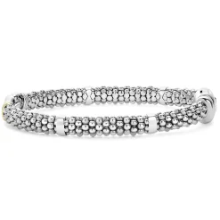 Flash Sale LAGOS Two-Tone Caviar Buckle Bracelet | 6Mm