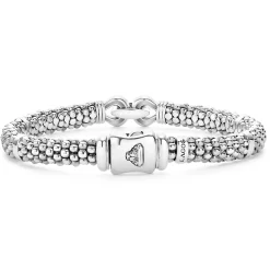 Flash Sale LAGOS Two-Tone Caviar Buckle Bracelet | 6Mm