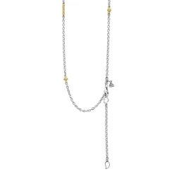 Fashion LAGOS Two-Tone Caviar Chain Necklace