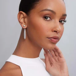 Cheap LAGOS Two-Tone Caviar Diamond Stud Earrings