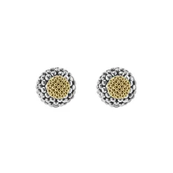 Flash Sale LAGOS Two-Tone Caviar Front-Back Earrings