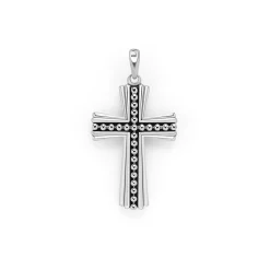 Hot LAGOS Two-Tone Cross Amulet