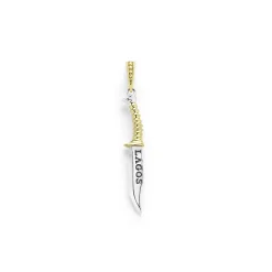 Hot LAGOS Two-Tone Dagger Amulet