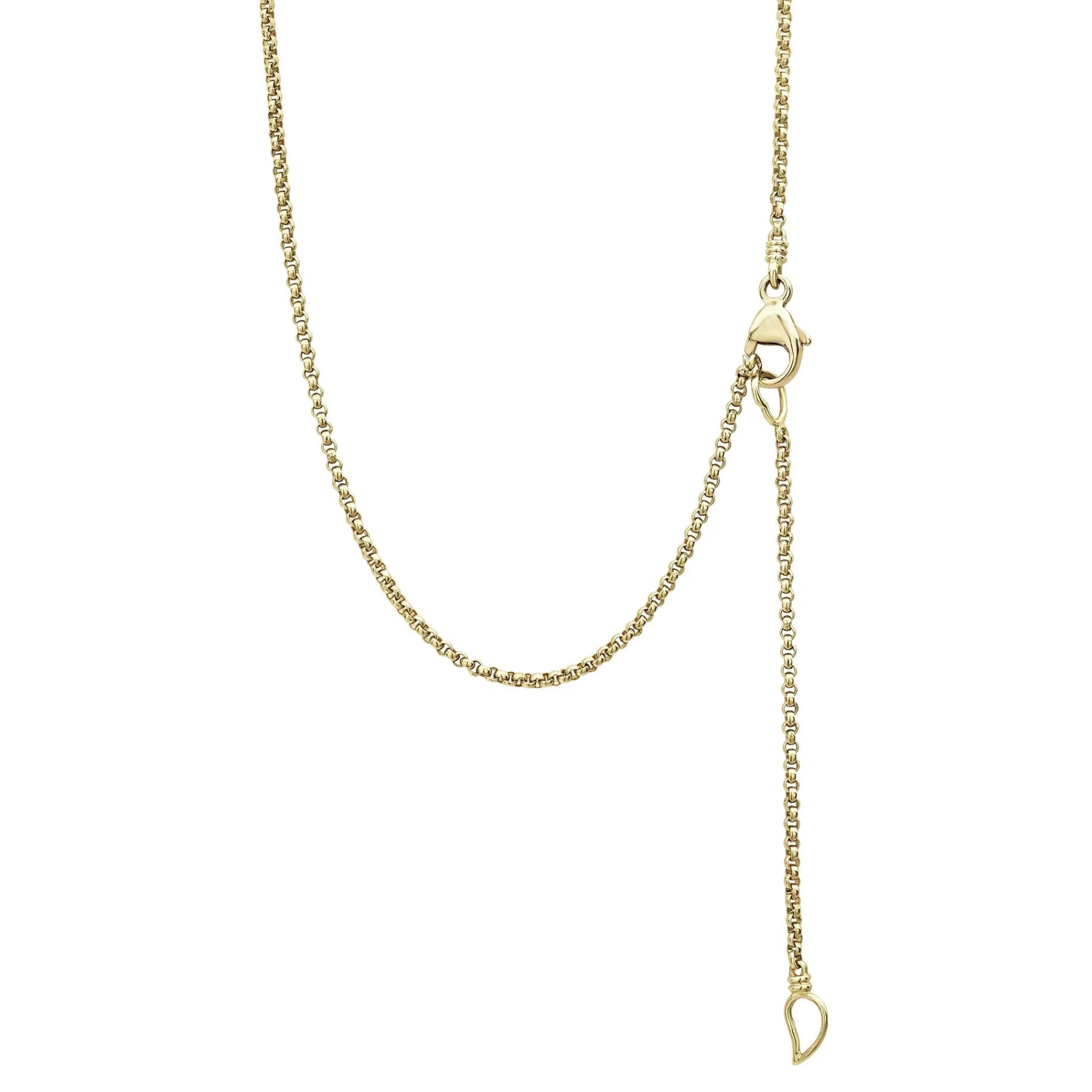 Cheap LAGOS Two-Tone Diamond Lock Necklace