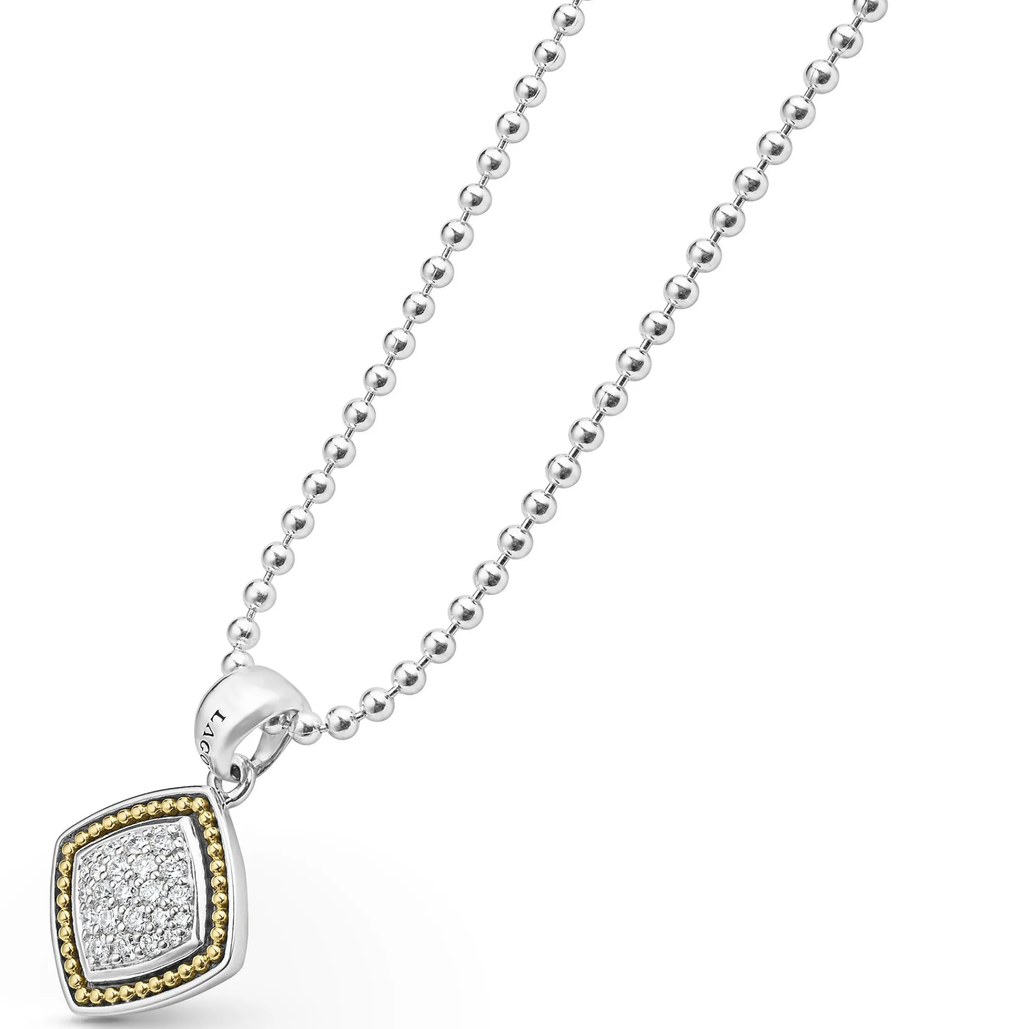 Clearance LAGOS Two-Tone Diamond Pendant Necklace