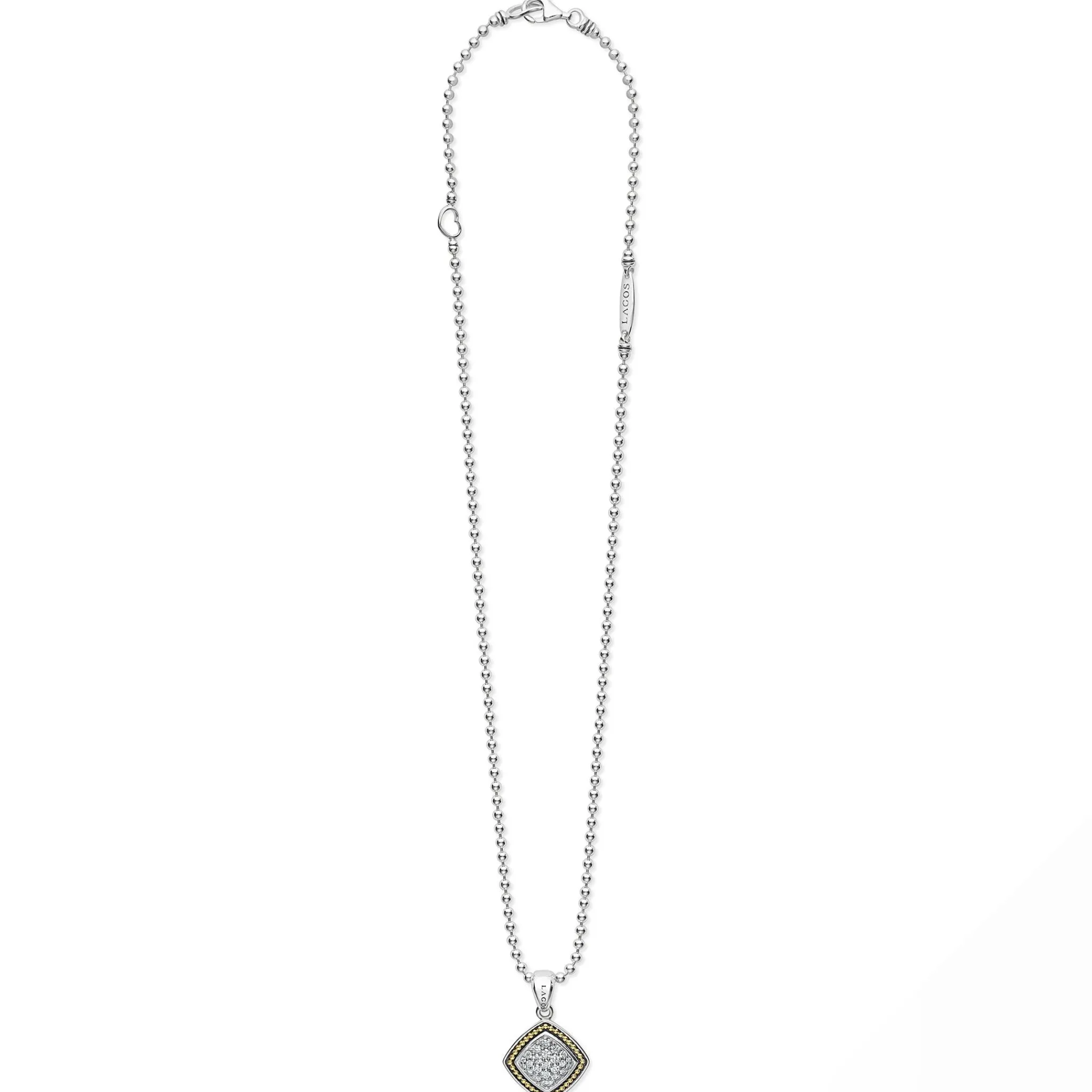 Clearance LAGOS Two-Tone Diamond Pendant Necklace