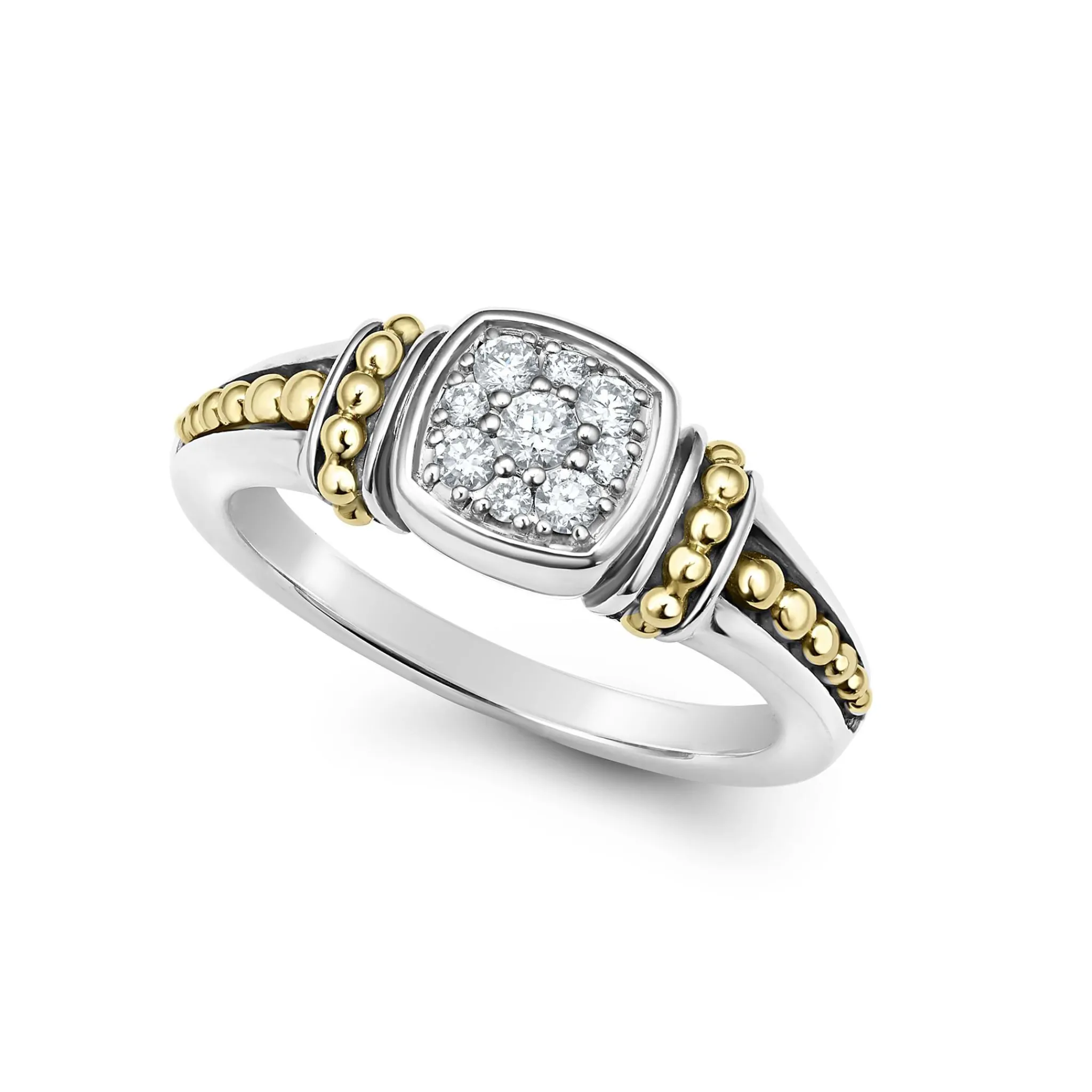 Cheap LAGOS Two-Tone Diamond Ring