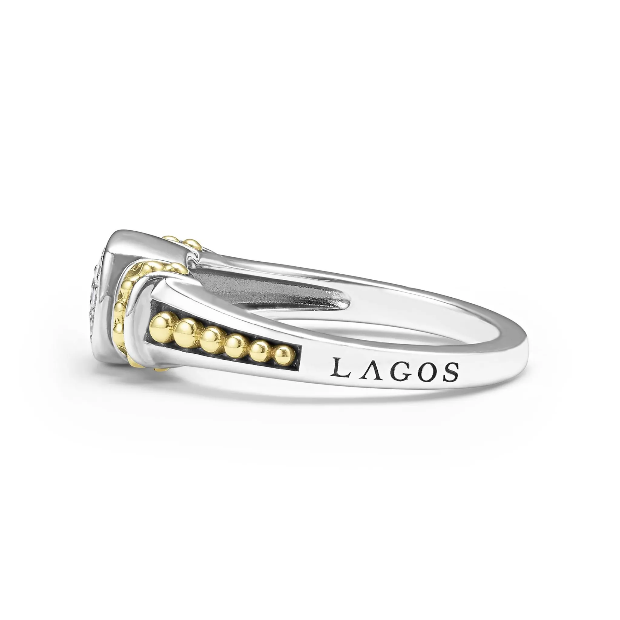 Cheap LAGOS Two-Tone Diamond Ring