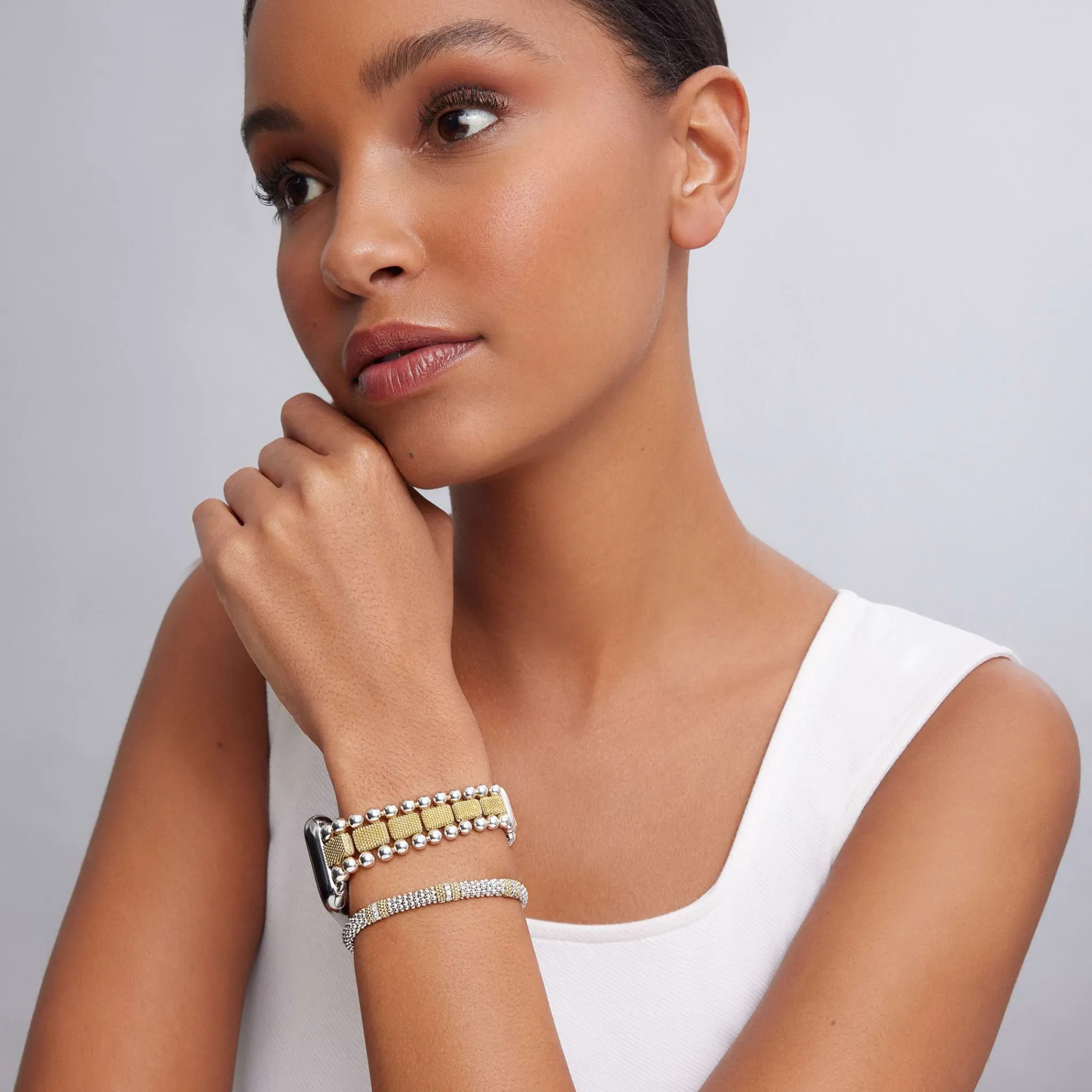 New LAGOS Two-Tone Diamond Smart Caviar Gift Set