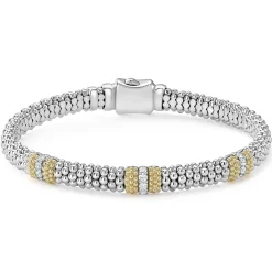 New LAGOS Two-Tone Diamond Smart Caviar Gift Set