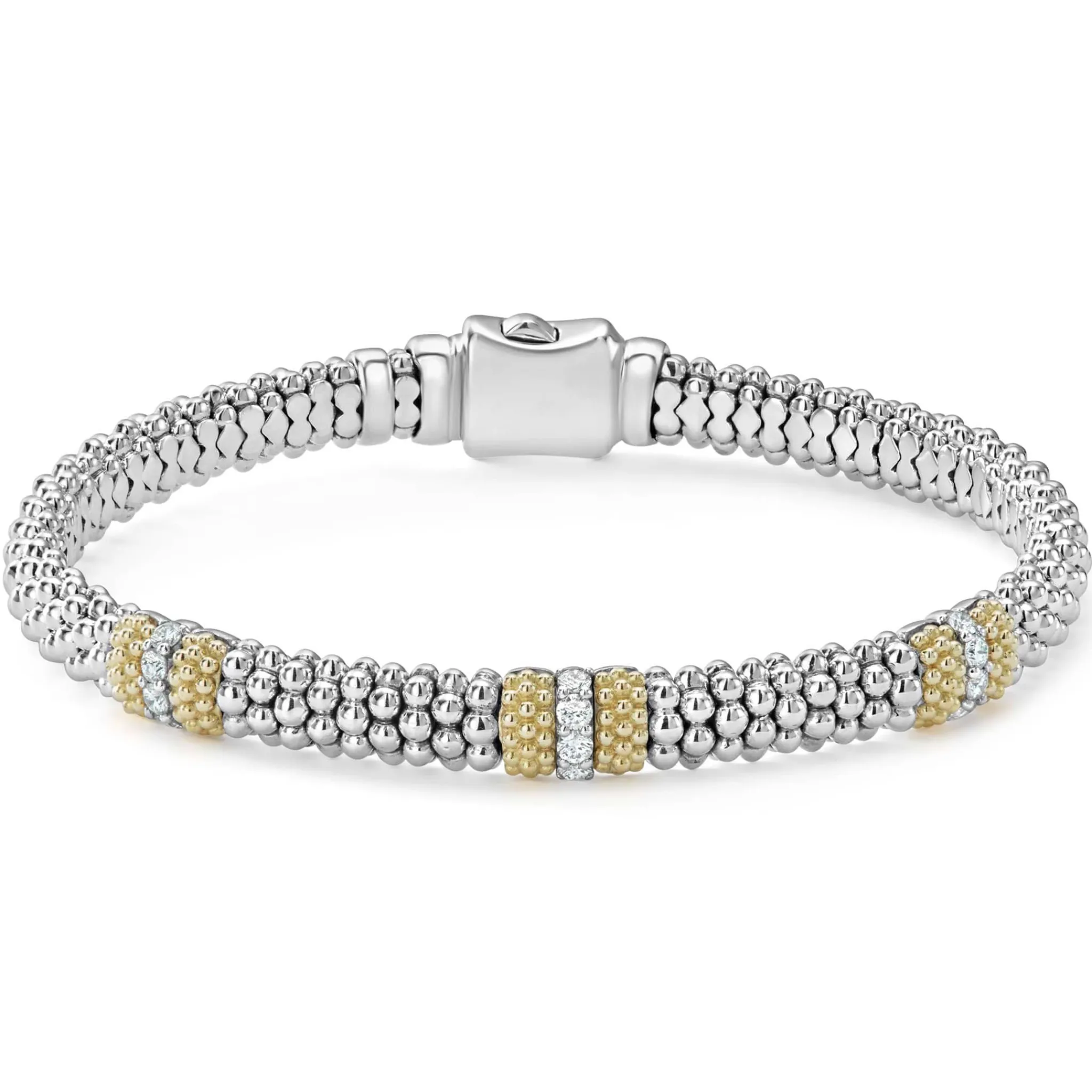New LAGOS Two-Tone Diamond Smart Caviar Gift Set