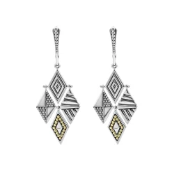 Shop LAGOS Two-Tone Drop Earrings