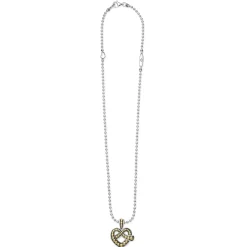 Cheap LAGOS Two-Tone Heart Pendant Necklace