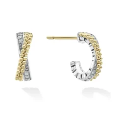 Flash Sale LAGOS Two-Tone Huggie Earring Gift Set