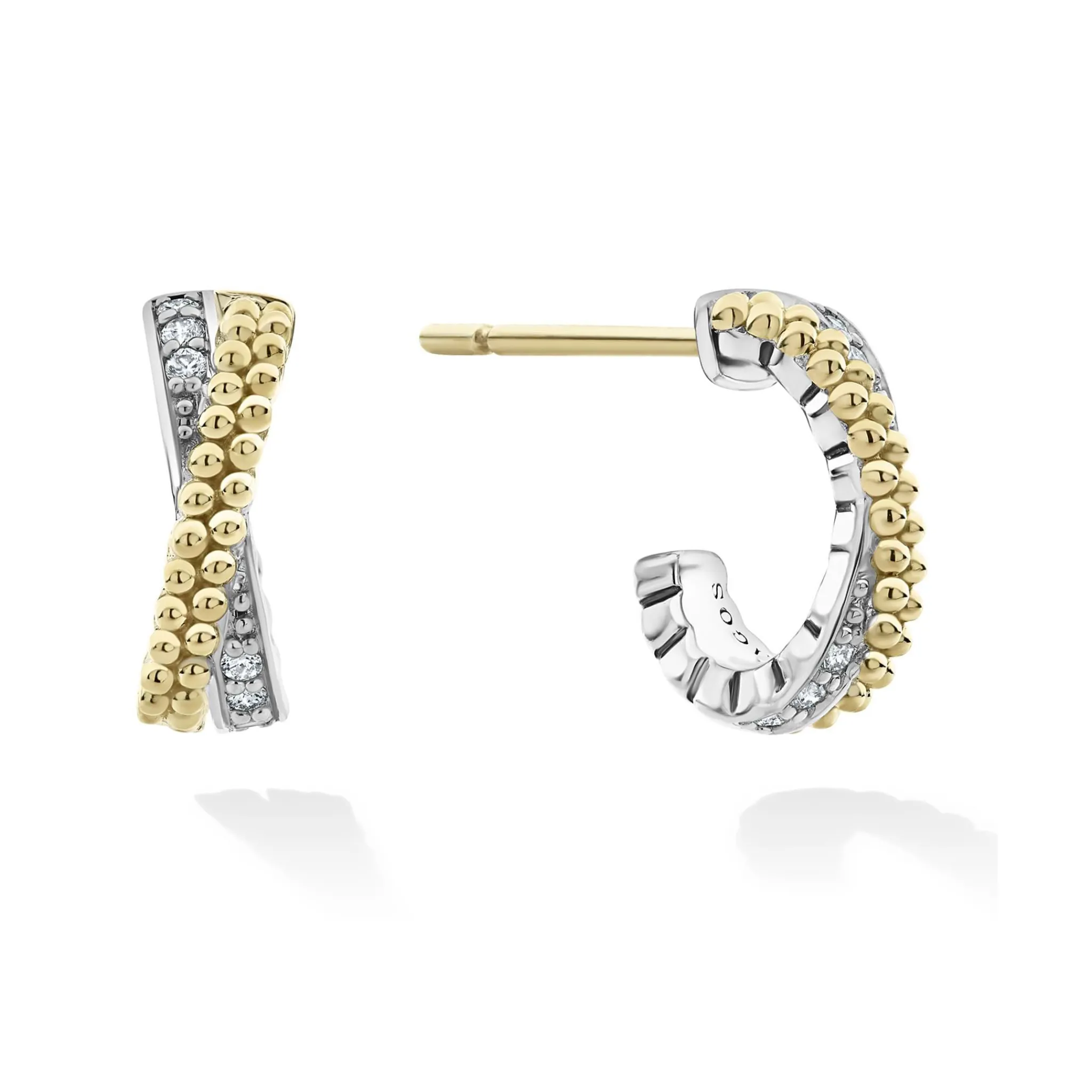 Flash Sale LAGOS Two-Tone Huggie Earring Gift Set