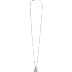 Best Sale LAGOS Two-Tone Knot Diamond Pendant Necklace
