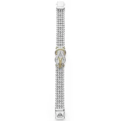Fashion LAGOS Two-Tone Knot Diamond Statement Bracelet