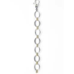 Hot LAGOS Two-Tone Link Bracelet