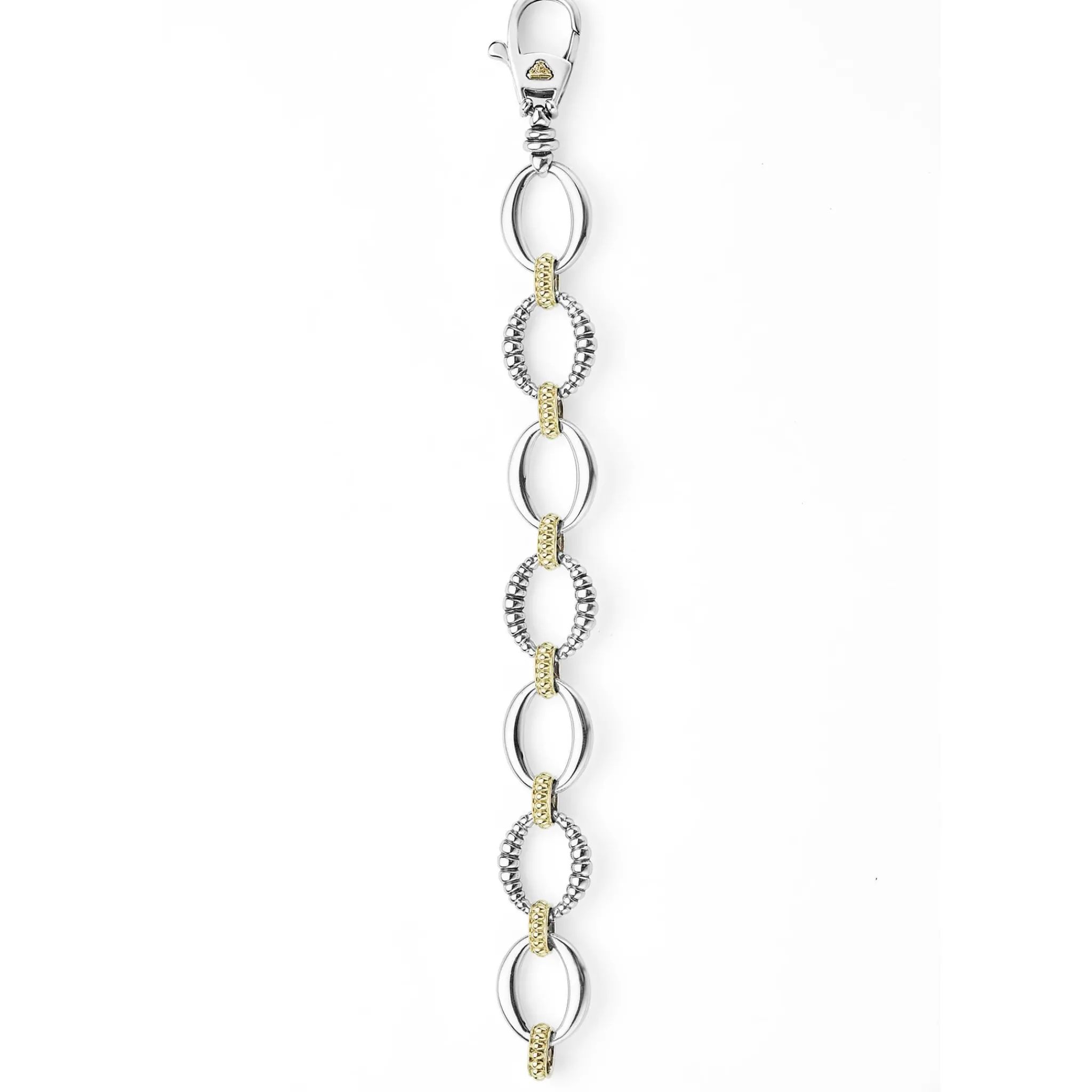 Hot LAGOS Two-Tone Link Bracelet