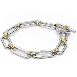 Best Sale LAGOS Two-Tone Link Bracelet