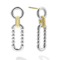 Flash Sale LAGOS Two-Tone Link Drop Earrings