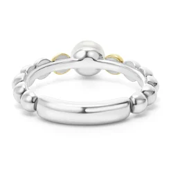 Sale LAGOS Two-Tone Pearl Ring