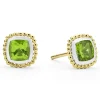 Online LAGOS Two-Tone Peridot Stud Earrings